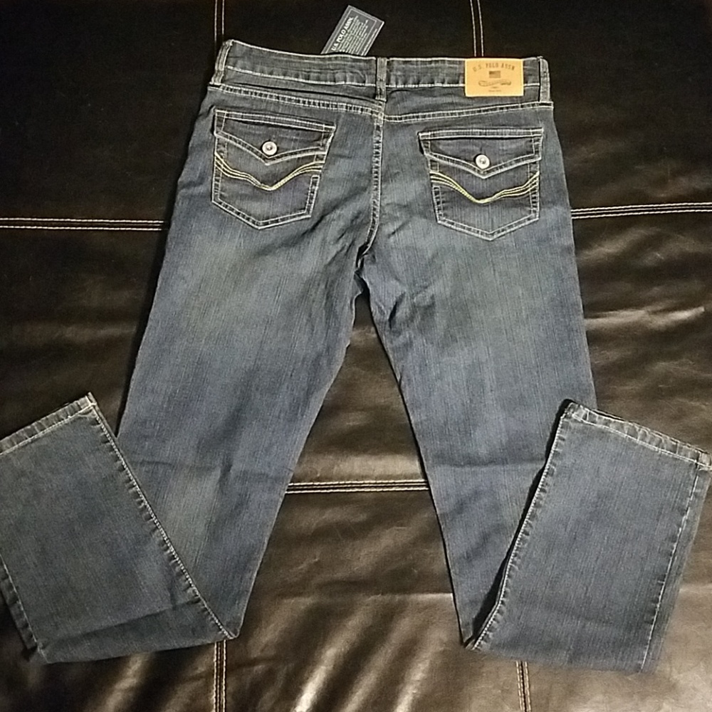 New U.S. Polo Blue Jeans Size 11/12